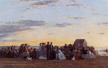 尤金 佈丹 Beach Scene 尤金 佈丹 Beach Scene